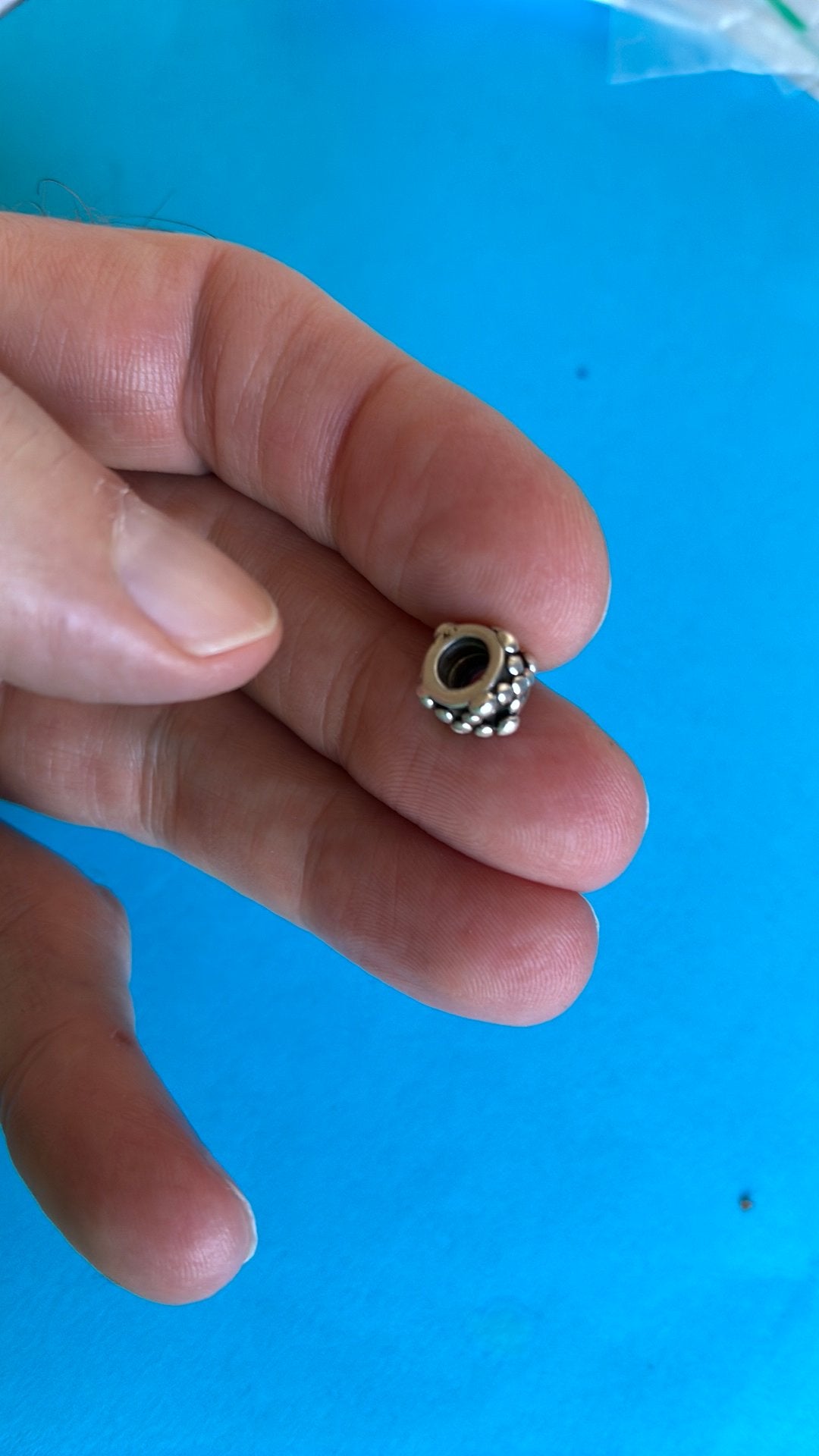 925 zilver bedel pandora, Gebruikt, Pandora, Ophalen of Verzenden, 1 bedel