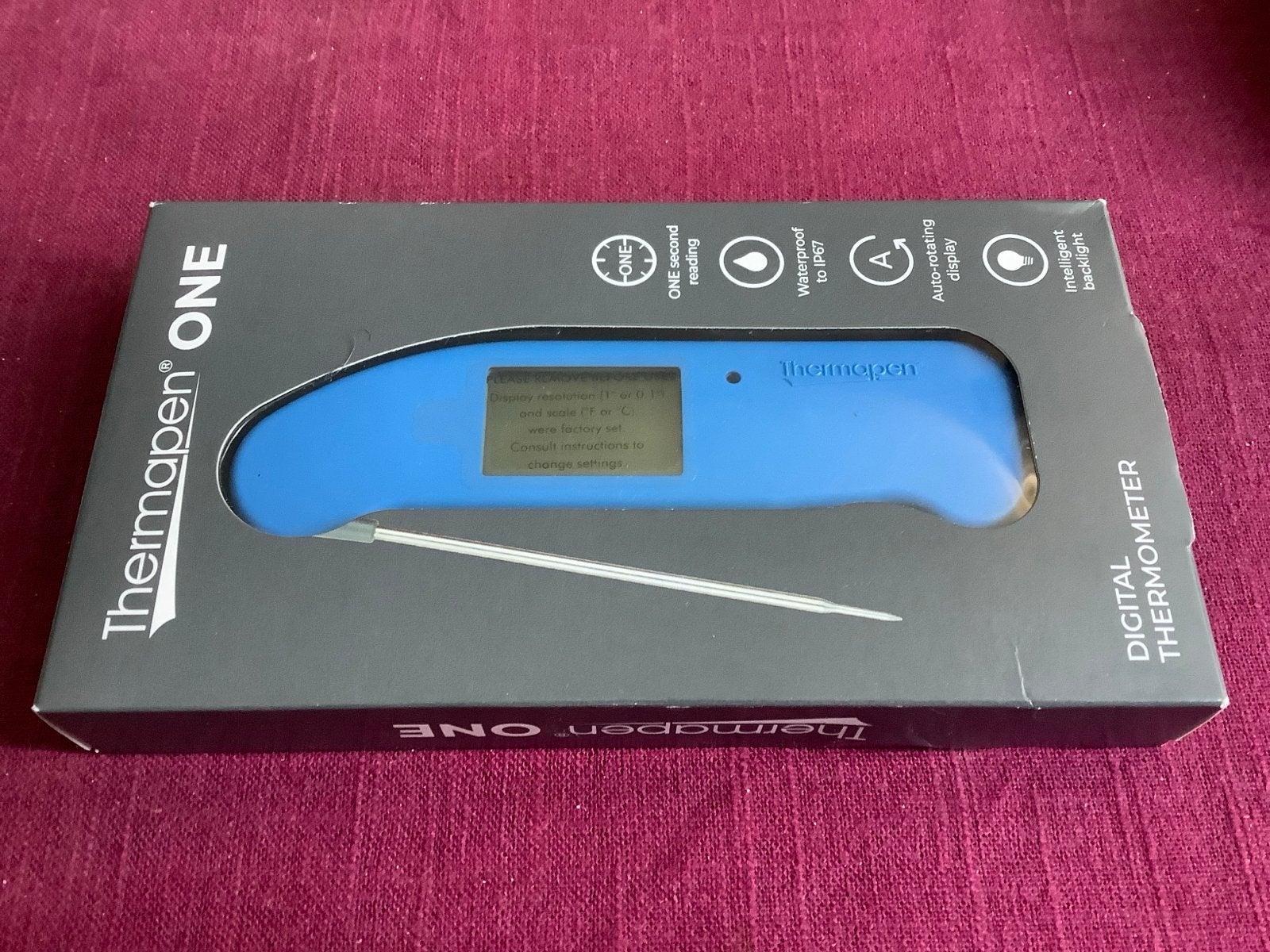 Thermapen ONE Digitale Thermometer - Nieuw met certificaat, Overige typen, Ophalen of Verzenden, Nieuw, Overige merken