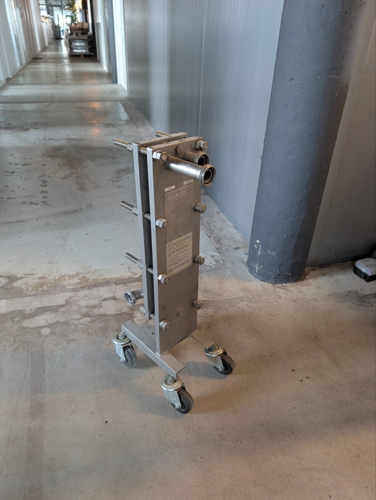 GEA Platenkoeler voor bierproductie - Type V1.4 CDSC-16, Hobby en Vrije tijd, Overige Hobby en Vrije tijd, Ophalen, Gebruikt