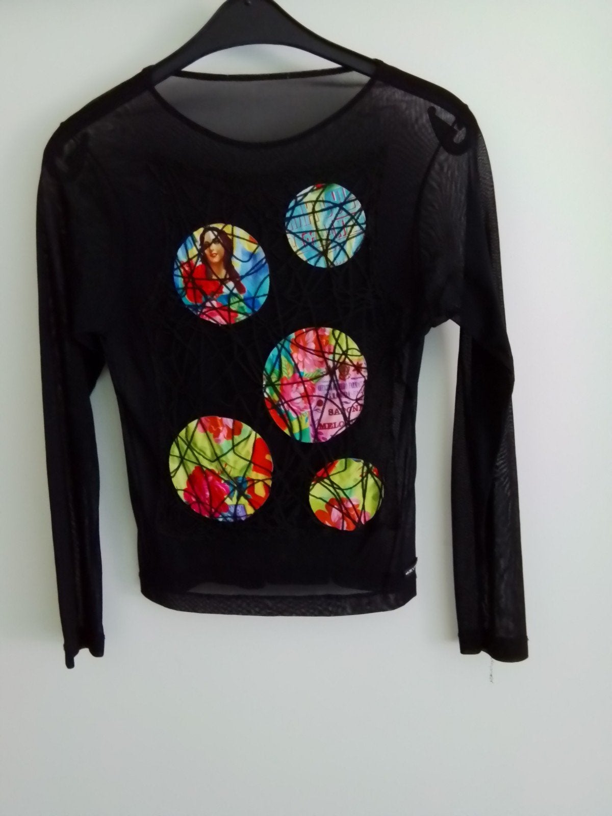 zwart shirt Nicowa draagmaat 38, Kleding | Dames, Ophalen of Verzenden, Zo goed als nieuw, Maat 38/40 (M), Zwart