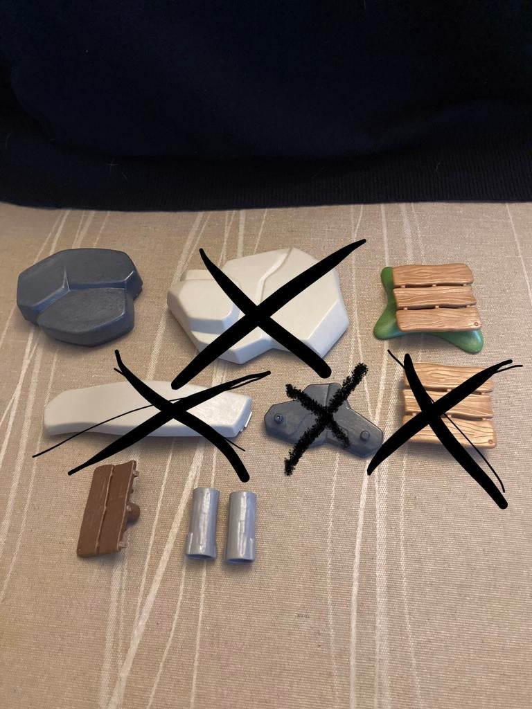 Playmobil rots ed…, Ophalen of Verzenden, Zo goed als nieuw
