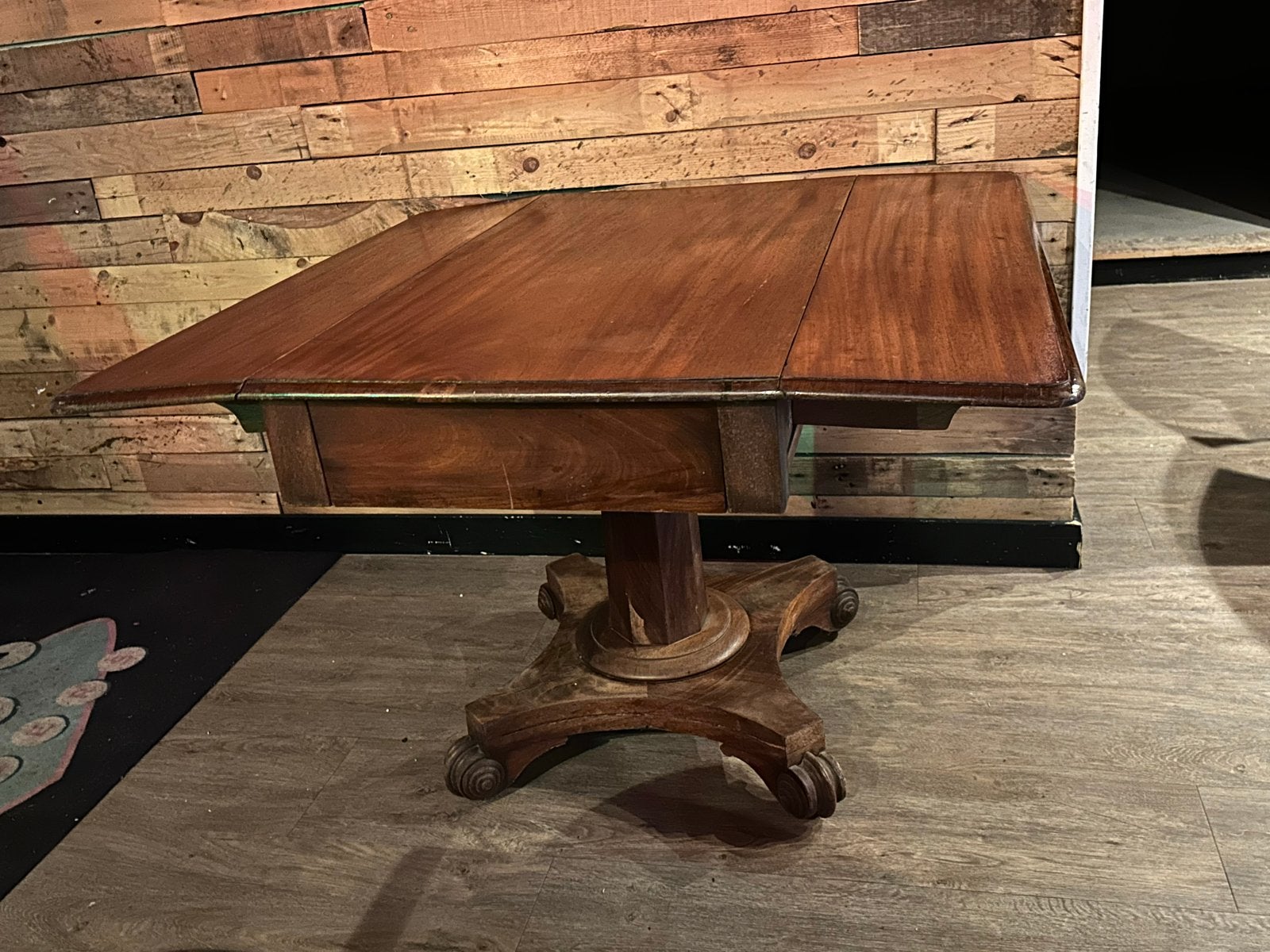 Antieke Pembroke Tafel * Wandtafel * Bijzettafel, Antiek en Kunst, Ophalen of Verzenden