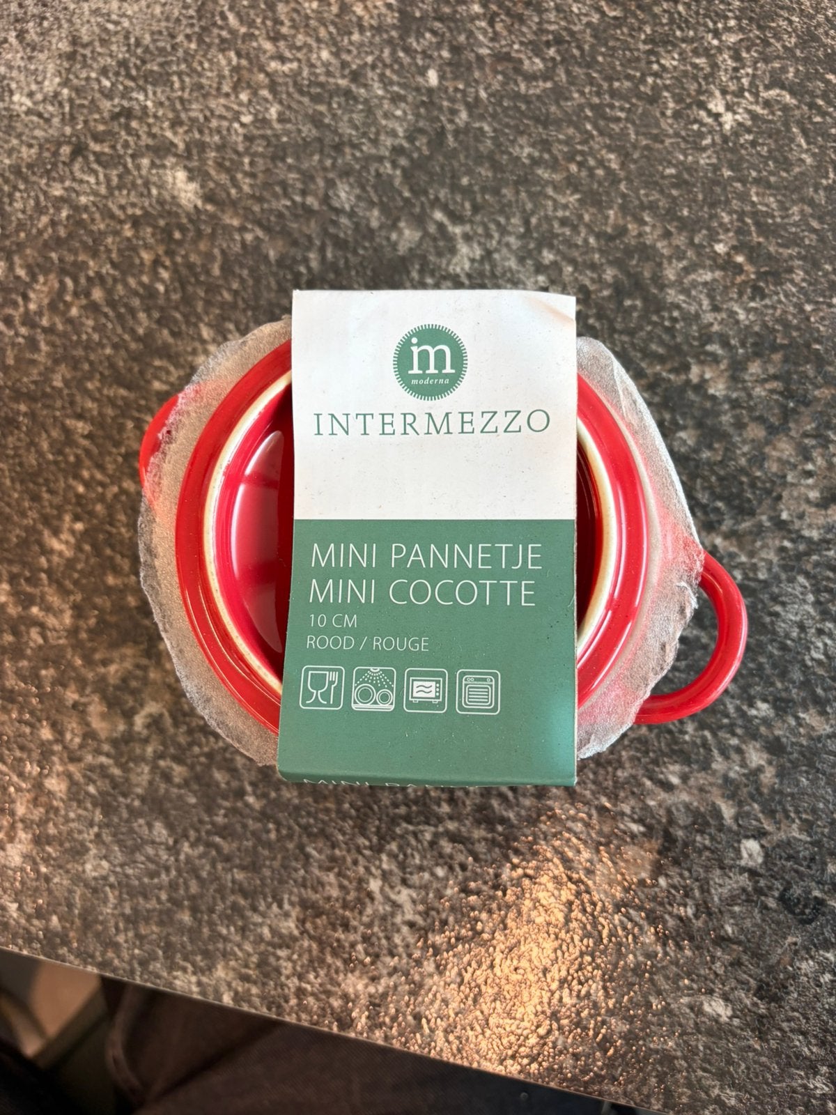 Mini pannetje van intermezzo (sligro), Ophalen, Zo goed als nieuw