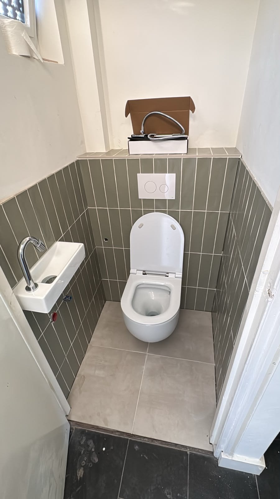 TEBE Ceramica Tegels - Vintage Olive Mate 7.5x30 (1 doos), Ophalen, Keramiek, Nieuw, Minder dan 20 cm