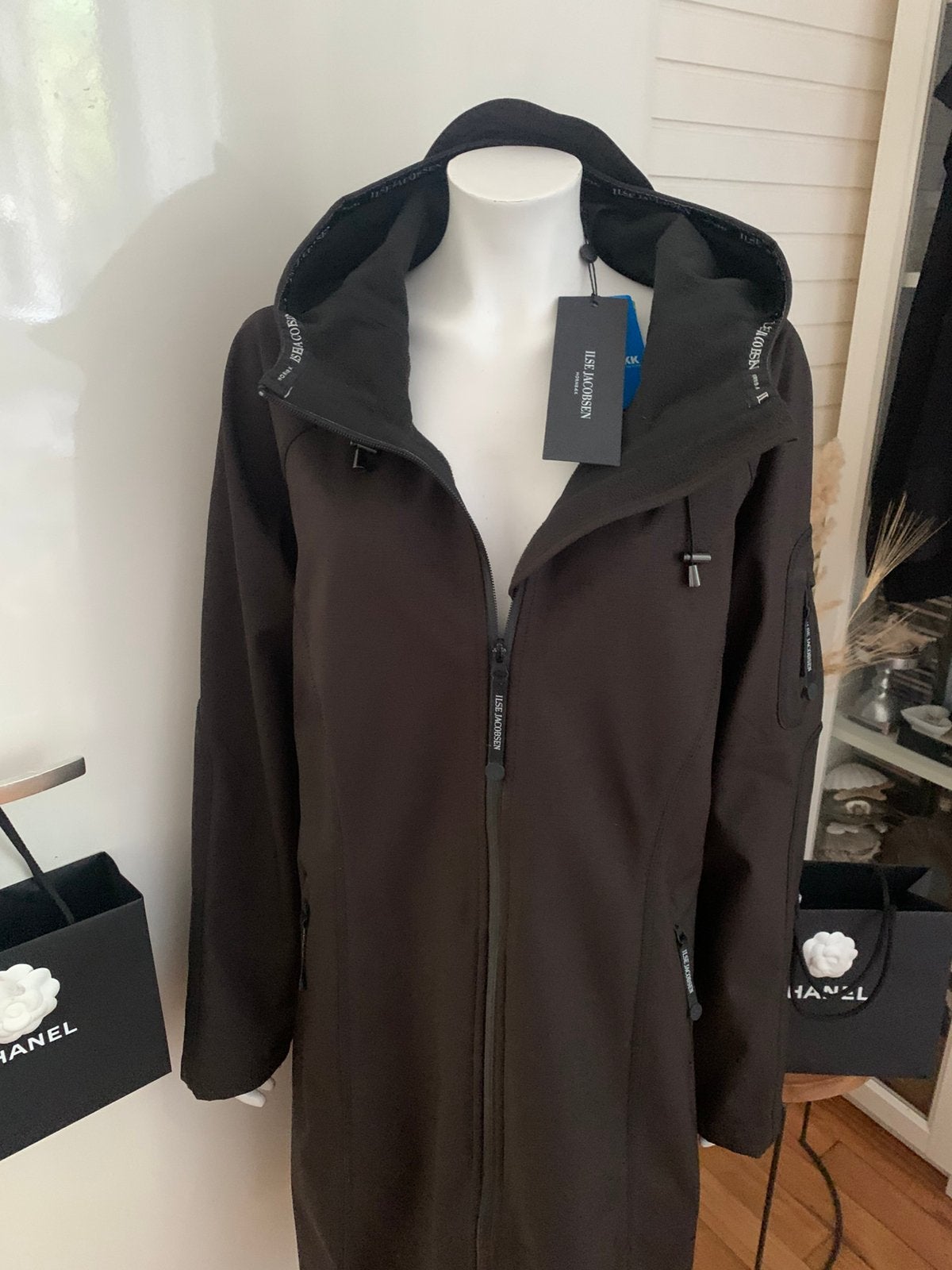 Ilse jacobsen nieuw regenjas maat 48, Ophalen of Verzenden, Nieuw, Maat 46/48 (XL) of groter, Zwart