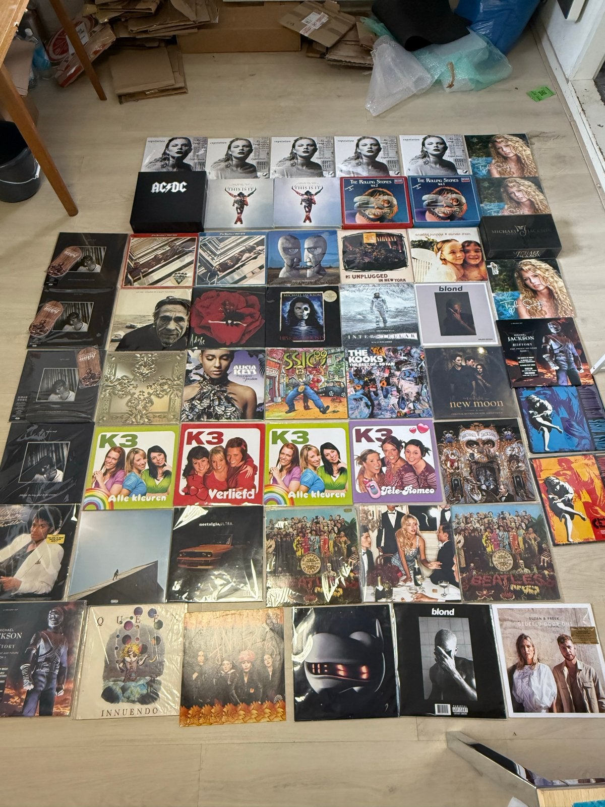 Grote collectie van 50+ LP's en boxsets zeldzame