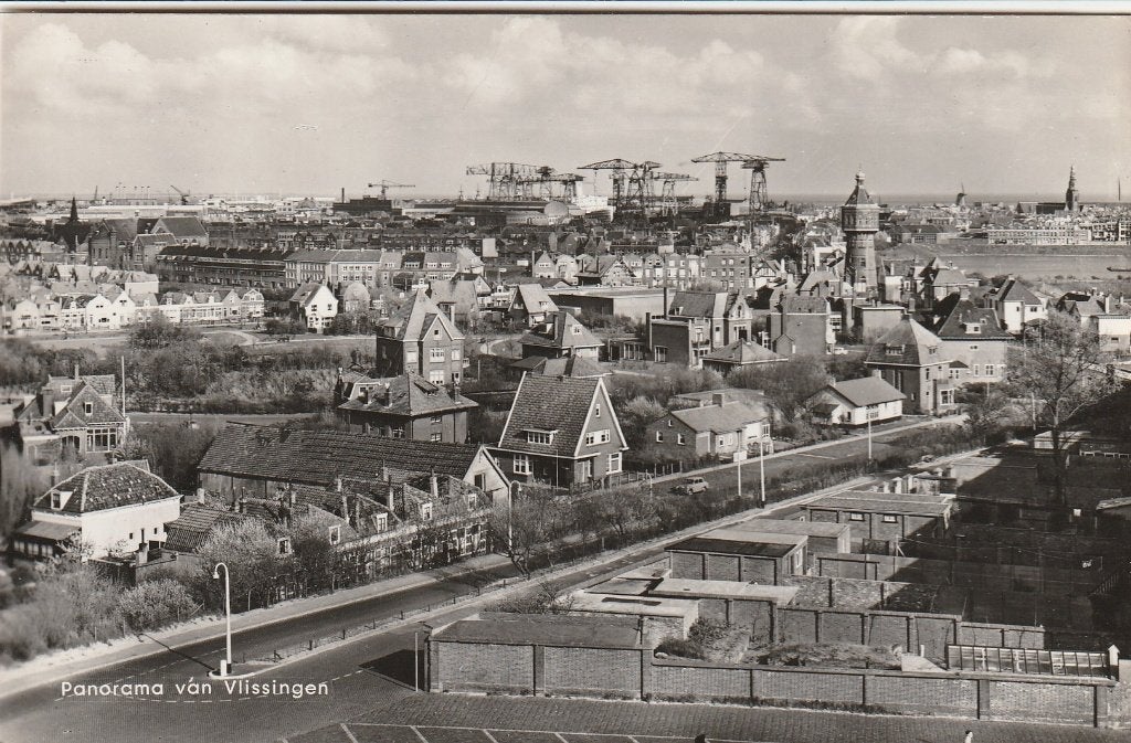 Vlissingen panorama, Ophalen of Verzenden, Ongelopen, Zeeland