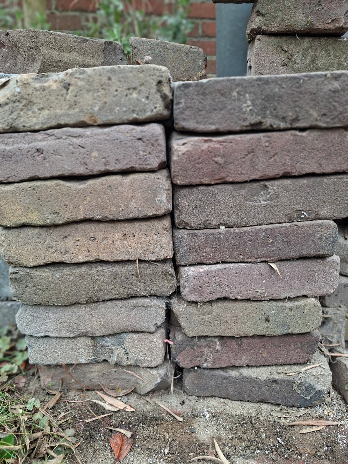40 stuks gebakken waaltjes - GRATIS, Tuin en Terras, Ophalen of Verzenden, Gebruikt, Minder dan 5 m², Klinkers