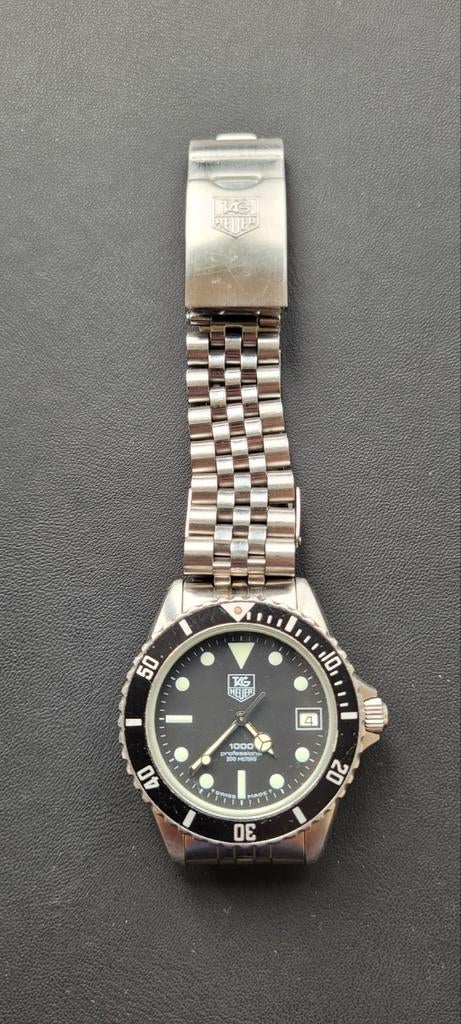 TAG Heuer 1000 Professional 200 meters horloge, Staal, Staal, Polshorloge, Ophalen of Verzenden