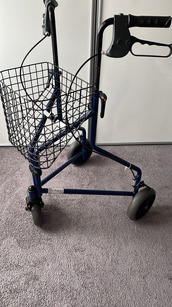 Rollator, Ophalen, Opvouwbaar, Zo goed als nieuw