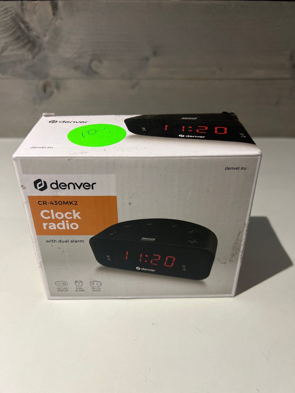 Denver CR-430MK2 Klokradio met dubbel alarm, N, N, Nieuw, Ophalen of Verzenden