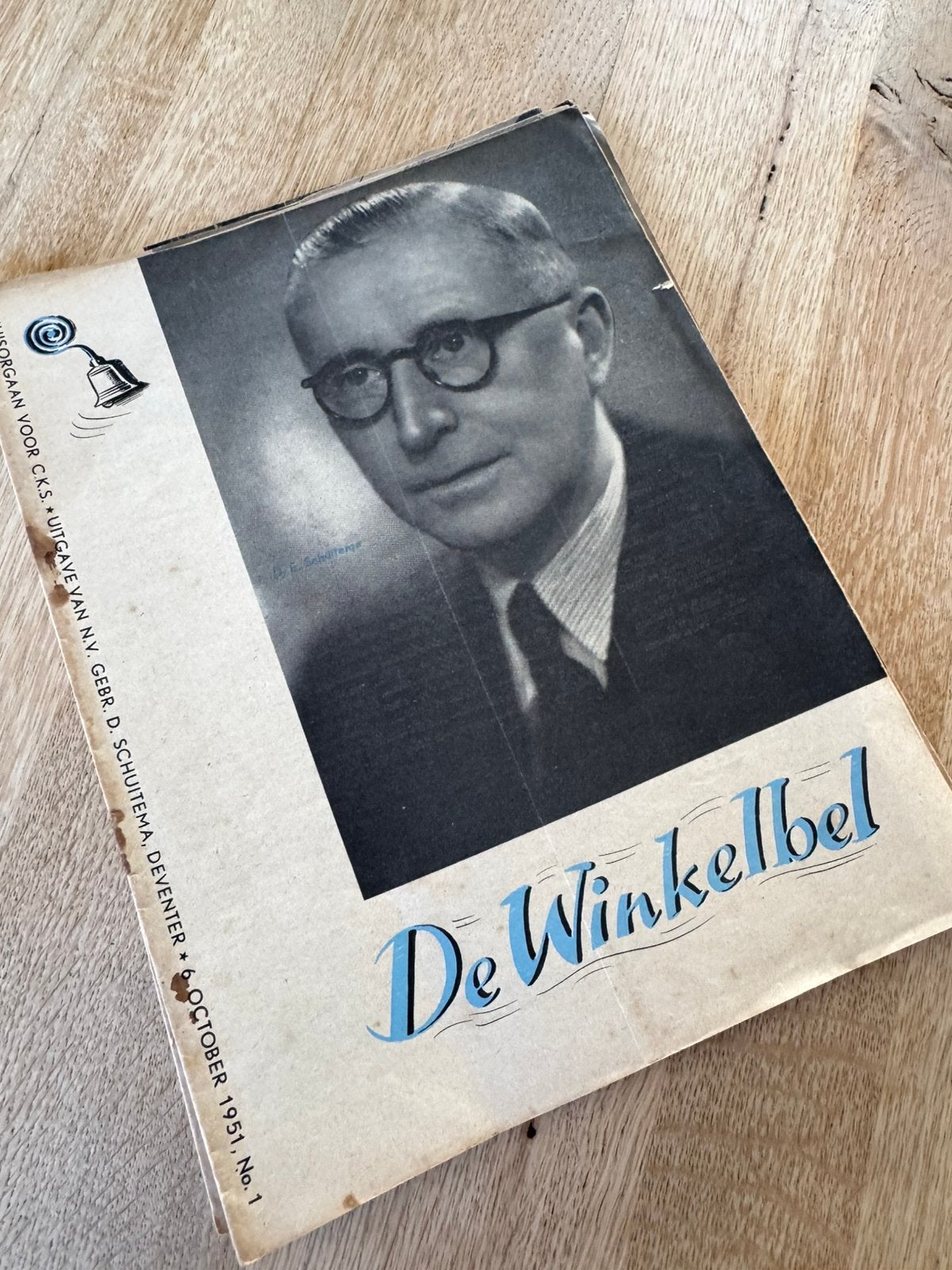 Tijdschrift de Winkelbel - Centra 1951, Verzenden, 1940 tot 1960, Tijdschrift