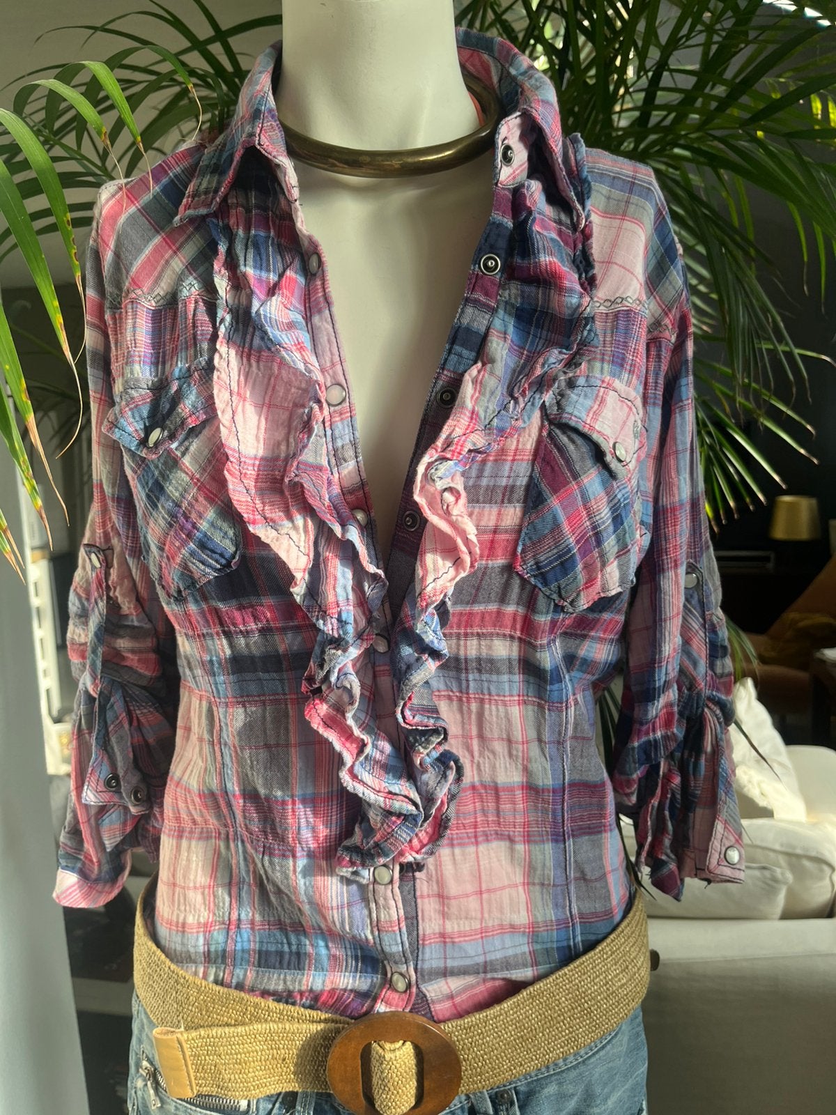 Mooie blouse Dept, Ophalen of Verzenden, Zo goed als nieuw, Maat 38/40 (M)