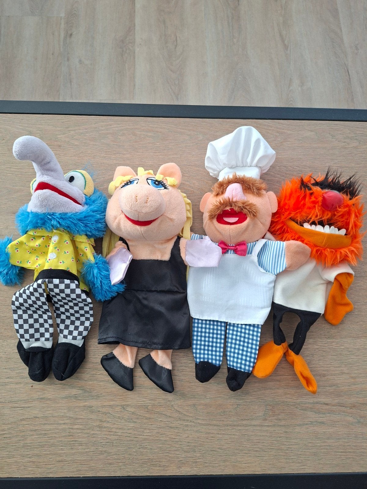 Muppet handpoppen - Miss Piggy, Zweedse Chef, Animal, Go, Overige merken, Overige karakters, Overige typen, Ophalen of Verzenden