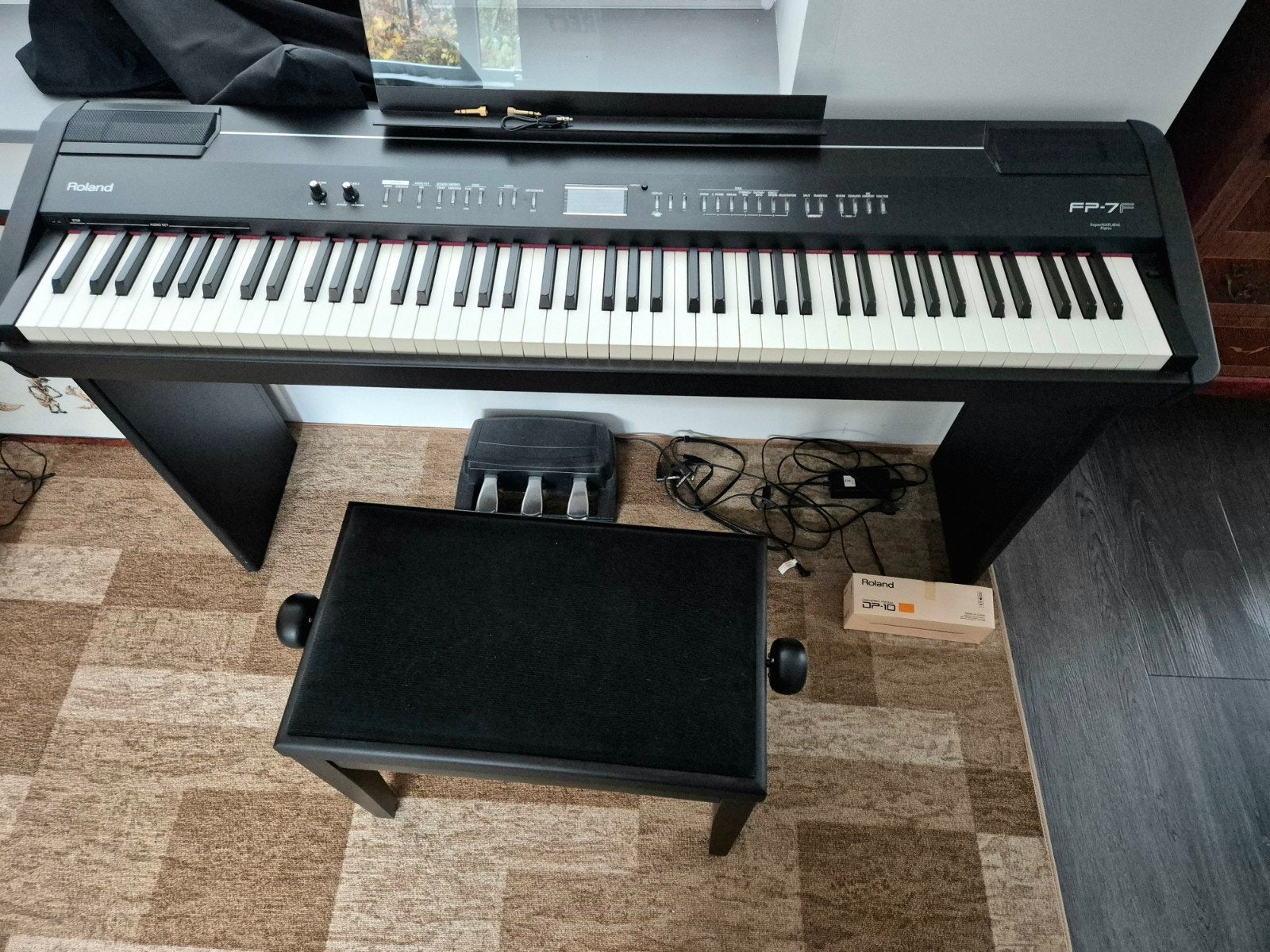 Roland FP-7F Digitale Piano Set met Standaard en Stoel, Muziek en Instrumenten, Piano's, Ophalen