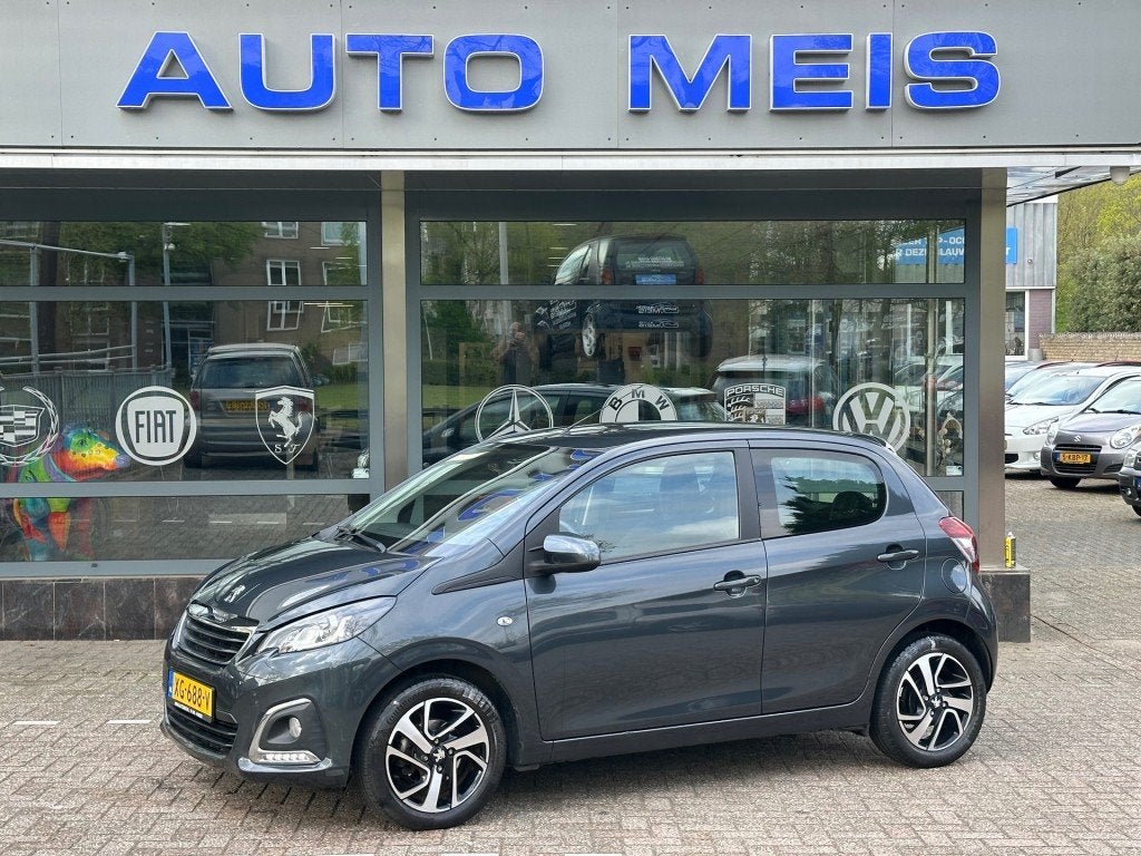 Peugeot 108 1.0 E-VTI Allure Automaat Camera Airco Telefoon, Gebruikt, Euro 6, 4 stoelen, Origineel Nederlands