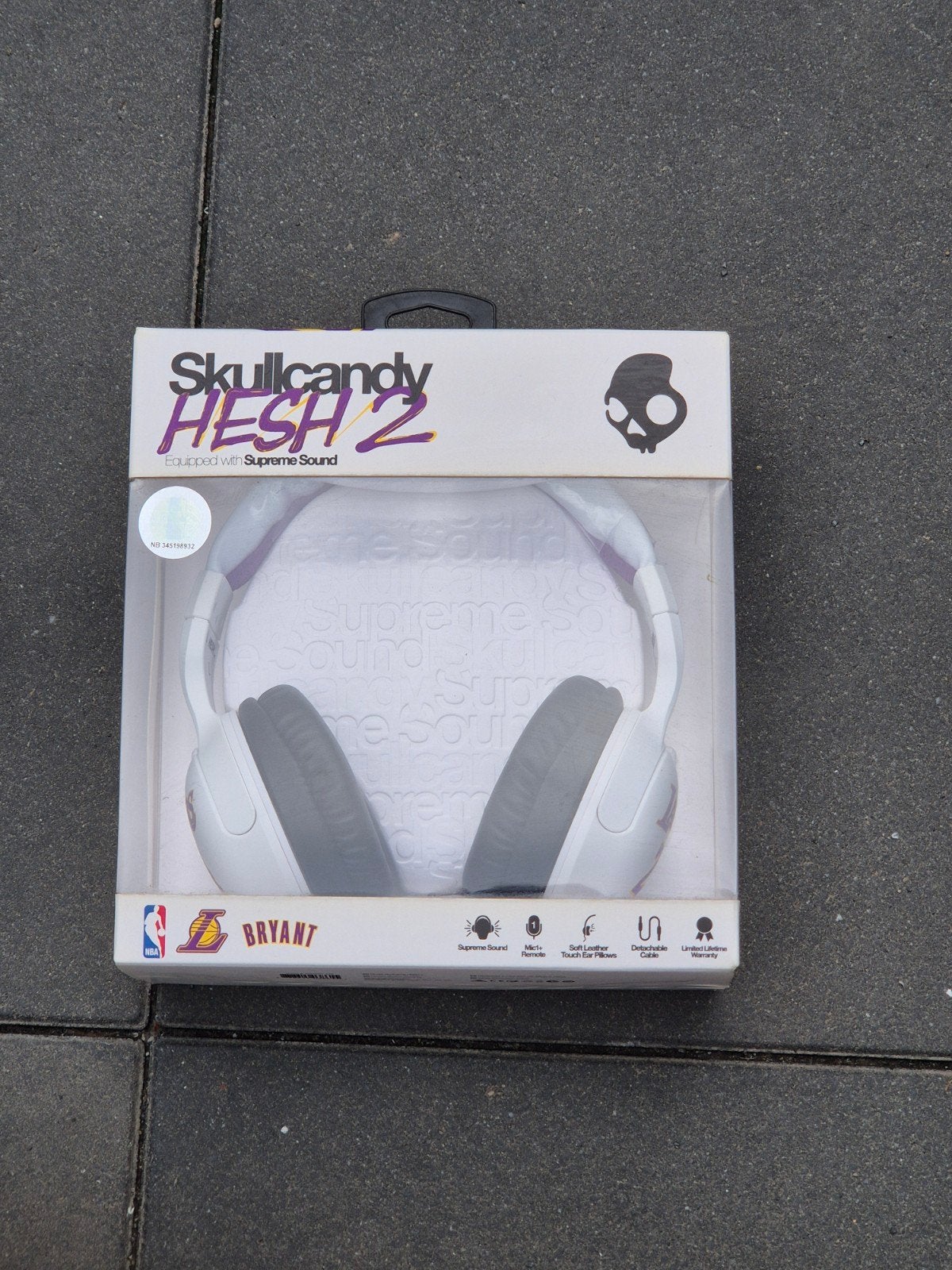 Skullcandy Hesh 2 NBA Lakers Kobe Bryant Hoofdtelefoon, Audio, Tv en Foto, Koptelefoons, Nieuw, Ophalen of Verzenden, Skullcandy