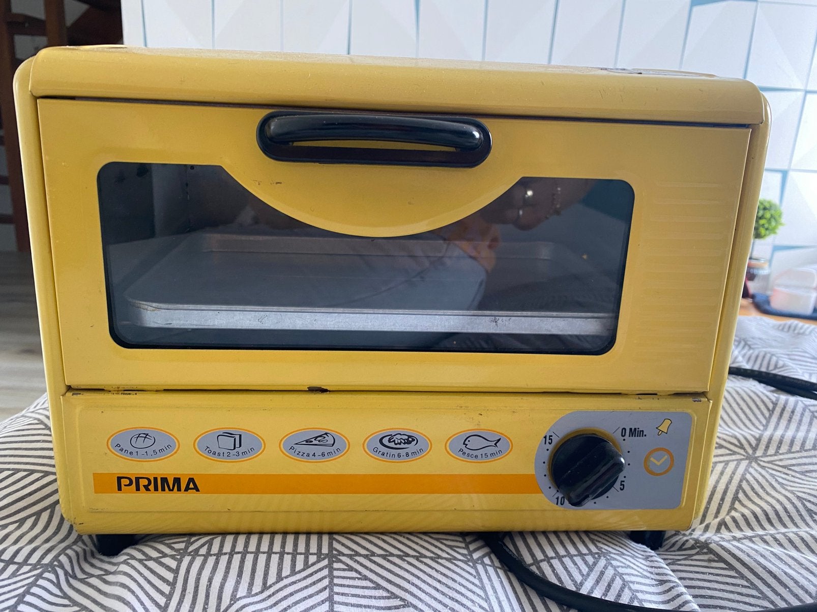 Oventje camping ‘Prima’, Ophalen, Gebruikt