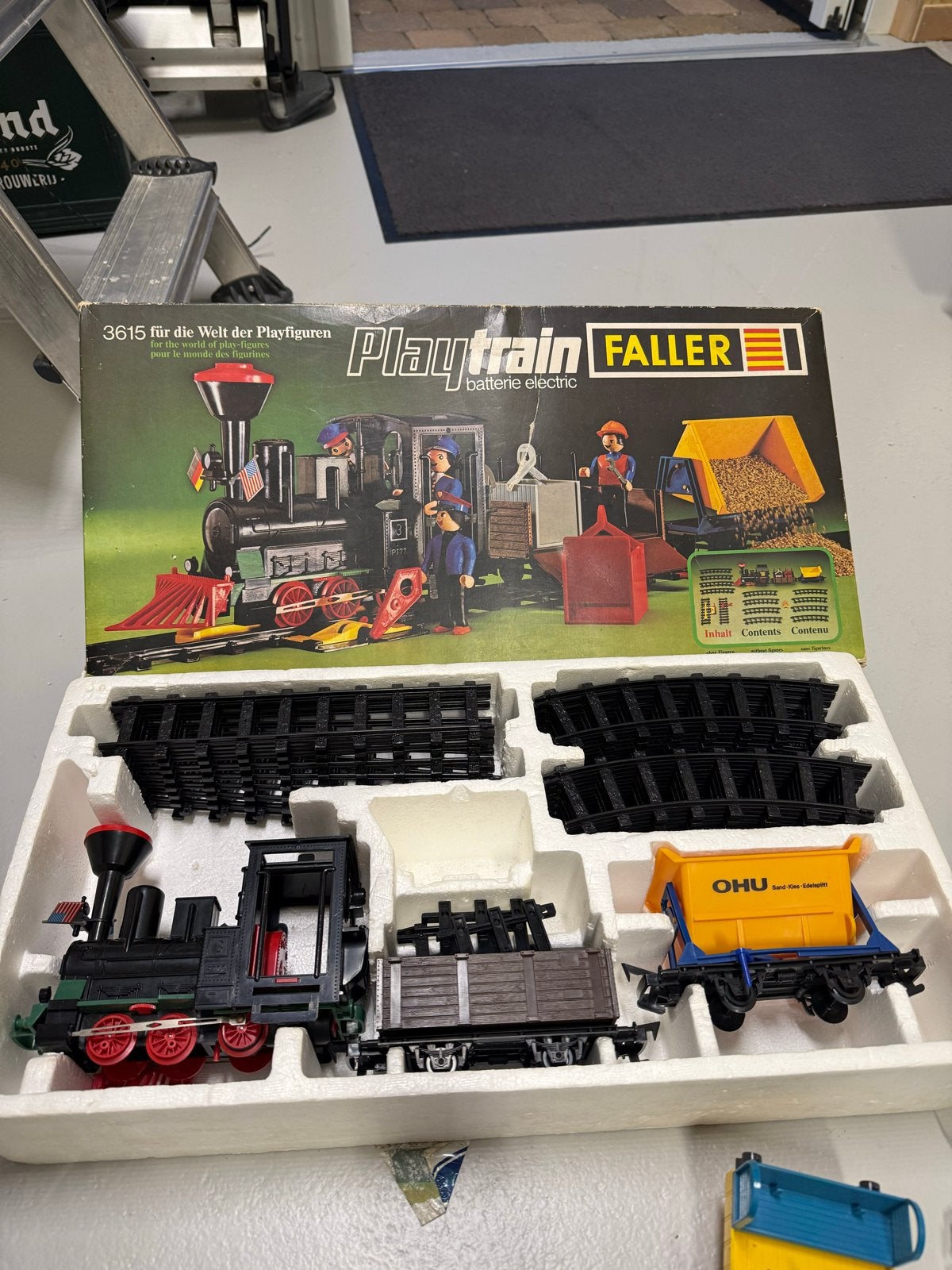 Faller Playtrain Treinset met extra's en accessoires, Hobby en Vrije tijd, Overige merken, Gelijkstroom, Ophalen of Verzenden