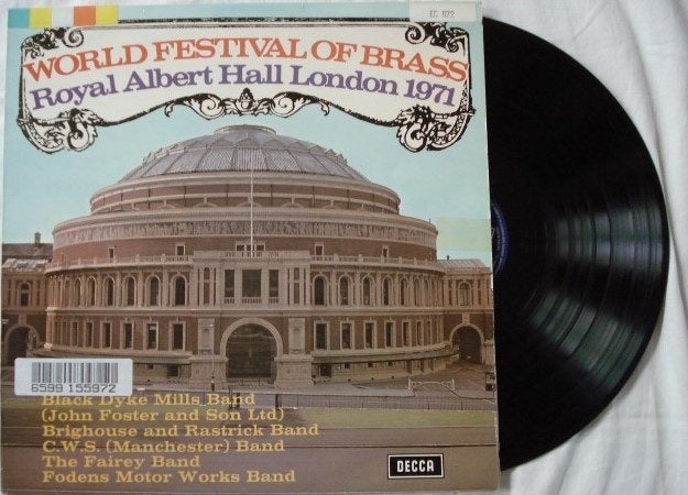 World Festival of Brass - Royal Albert Hall London 1971, LP, Gebruikt, Ophalen of Verzenden, 12 inch