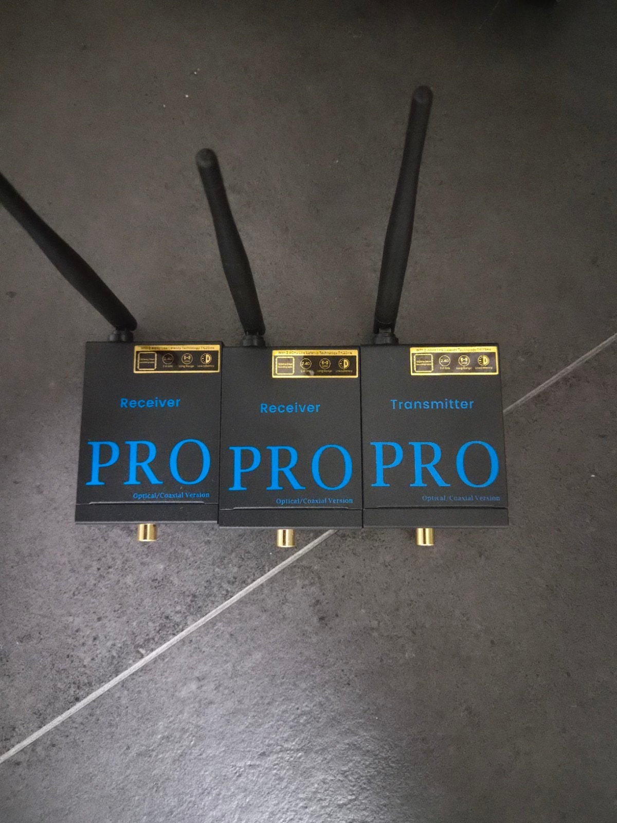 1Mii Draadloze Audio Zender & Ontvanger Set - Low Latency, Ophalen, Zo goed als nieuw, Minder dan 2 meter, Overige kabels