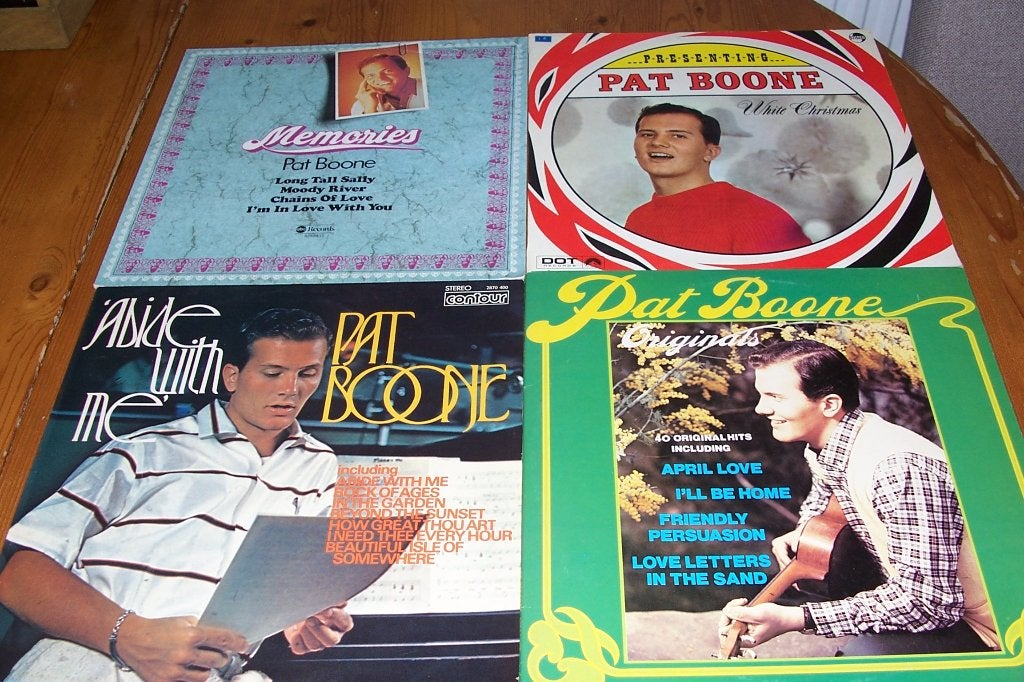 pat boone 8 lp's, Cd's en Dvd's, LP, Gebruikt, Pop, Ophalen of Verzenden