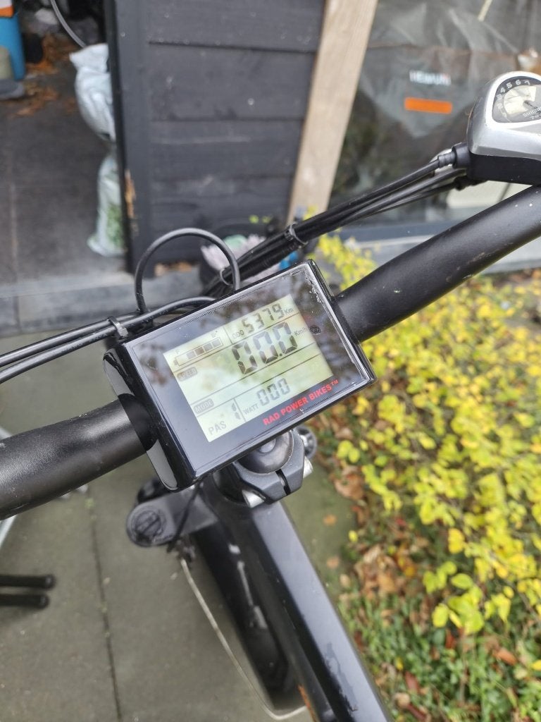 Rad Pwr Bikes RadRhino Speed Pedelec – 25 km/u – kenteken, Gebruikt, 51 tot 55 cm, 30 tot 50 km per accu, Ophalen