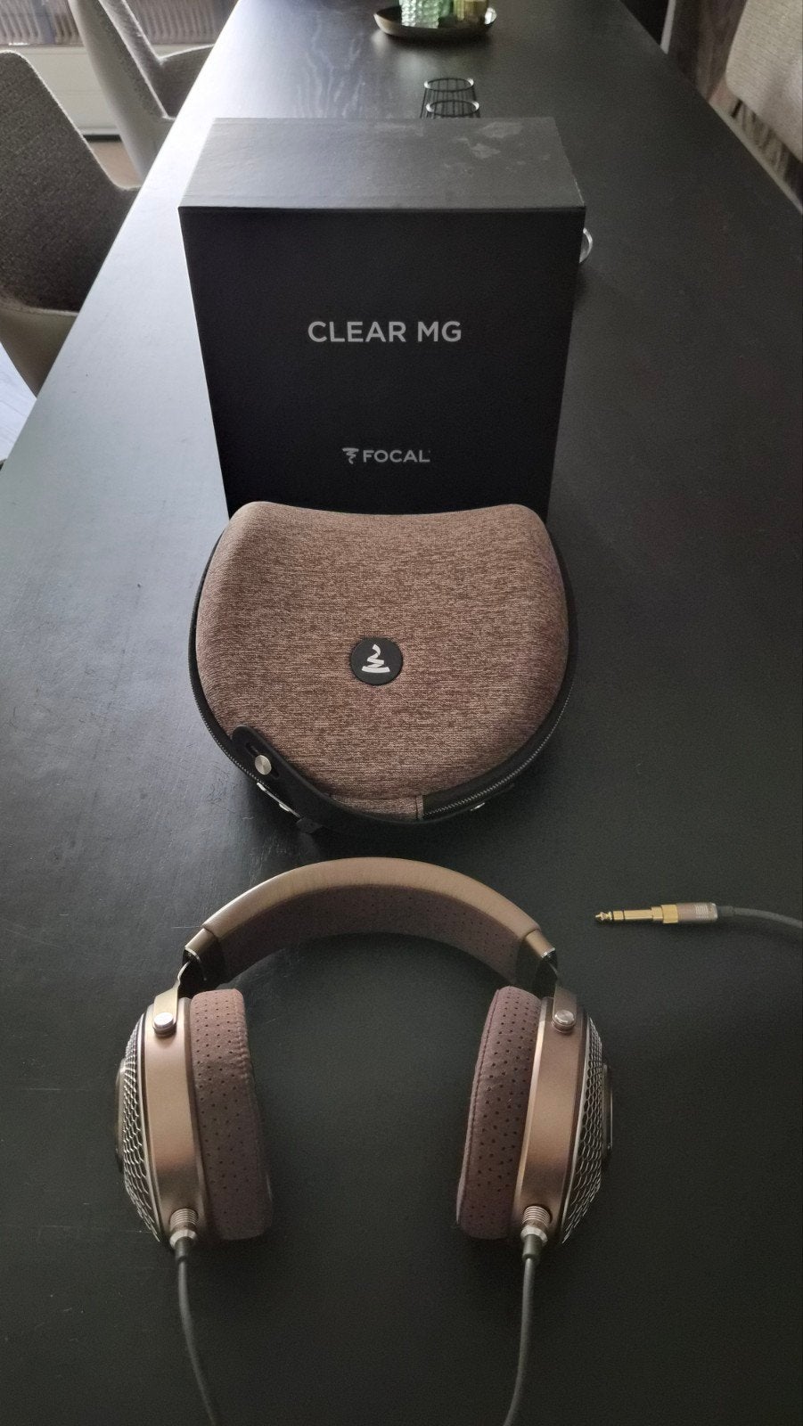 Focal Clear MG Koptelefoon - Zo goed als nieuw, Ophalen of Verzenden, Zo goed als nieuw, Overige merken, Bruin