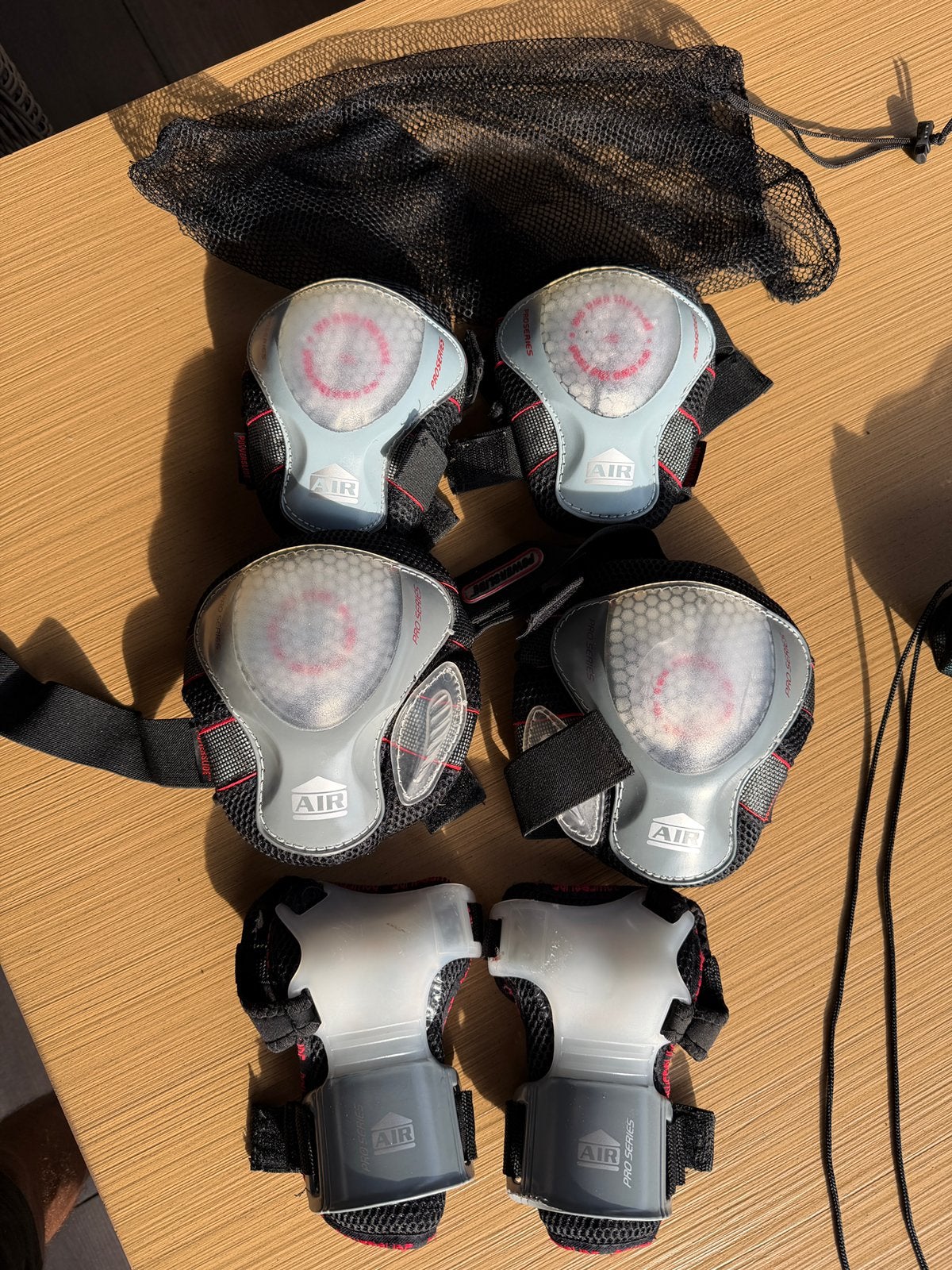 Powerslide AIR Pro Series Beschermset voor Skaten/Skeeleren, Ophalen of Verzenden, Verstelbaar, Zo goed als nieuw, Heren