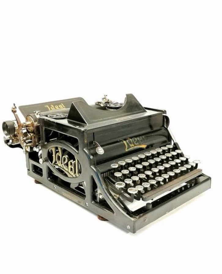 Seidel & Naumann Ideal A2 typemachine (ca. 1910) – bijzonder, Diversen, Typemachines, Ophalen, Gebruikt