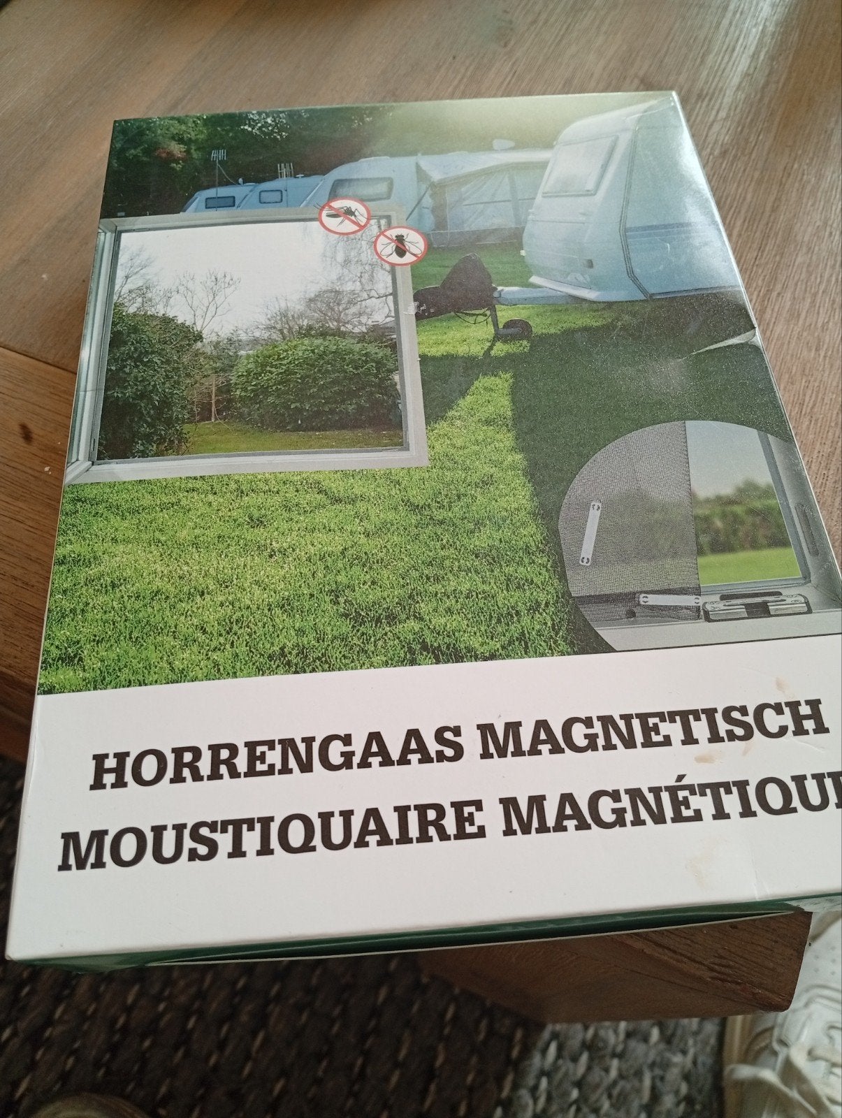 Horrengaas magnetisch 130x150 cm nieuw in doos, Ophalen, Nieuw