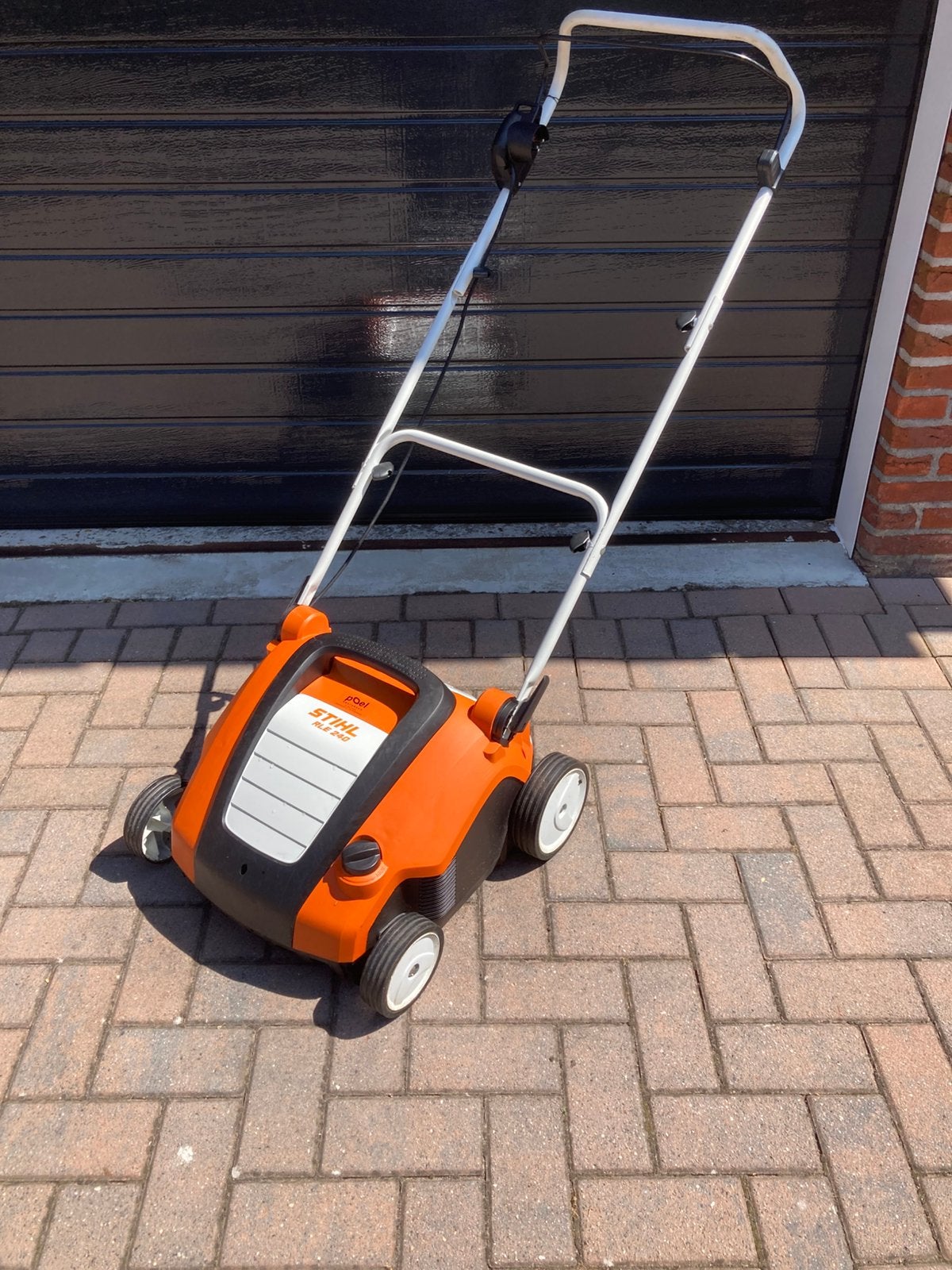 Stihl rle 240 verticuteermachine 230 volt, Ophalen, Zo goed als nieuw