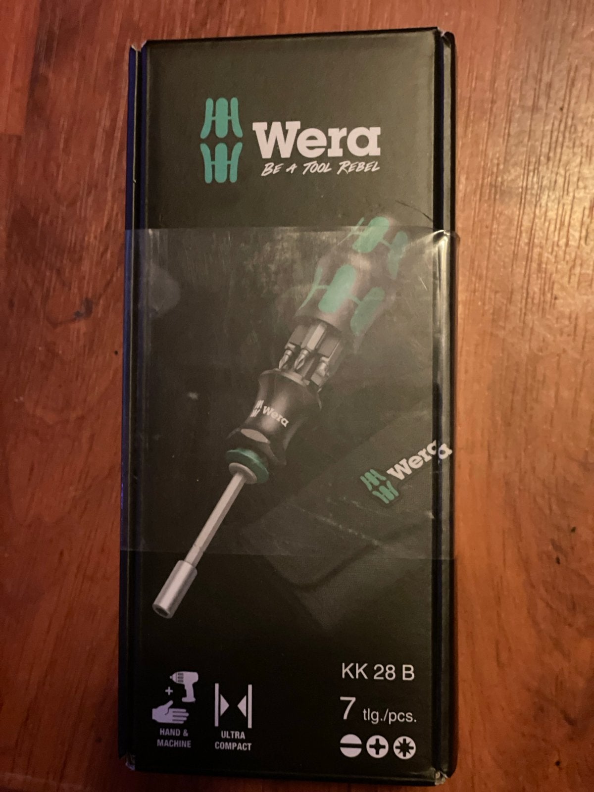 Wera Kraftform Kompakt 28 B Schroevendraaierset, Ophalen of Verzenden, Nieuw, Schroevendraaier, Overige merken