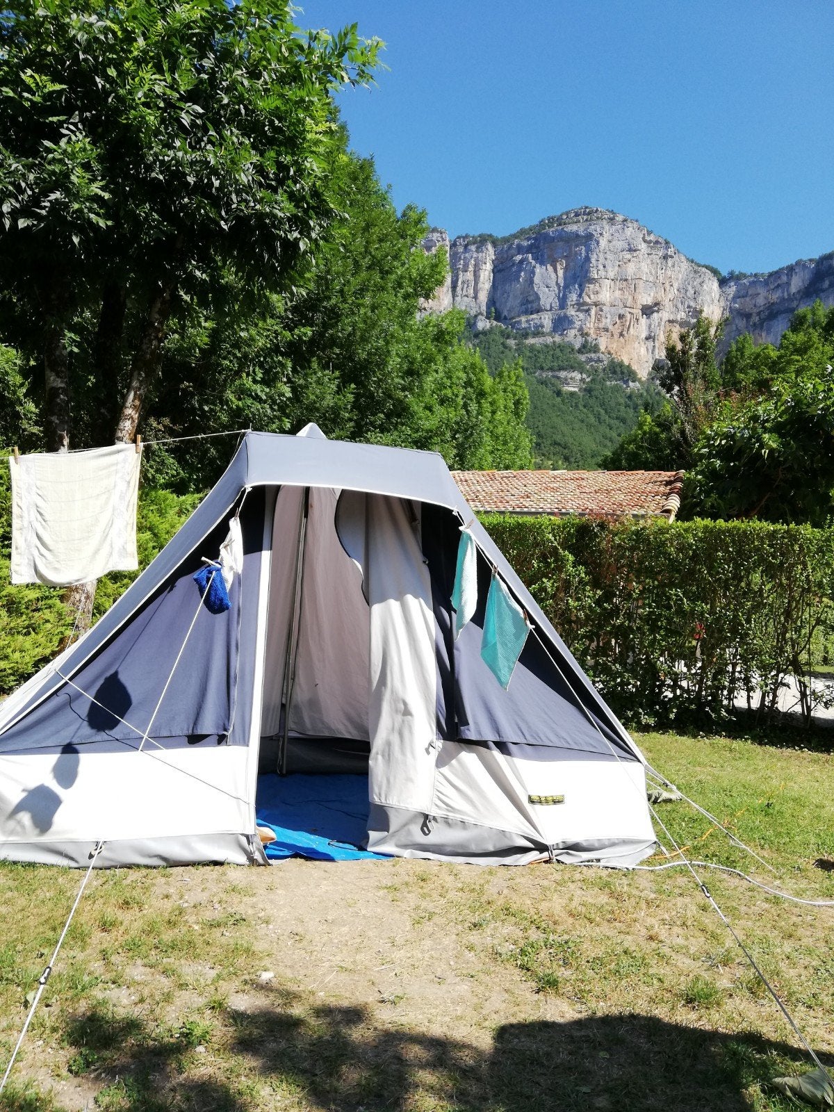 Tent Eldorado Obelink 2 persoons, Caravans en Kamperen, Ophalen, Gebruikt, Tot en met 2