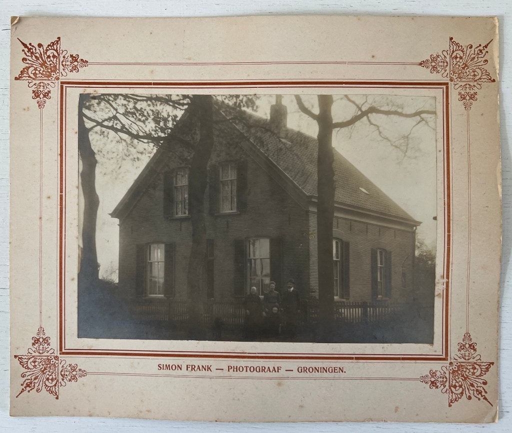 Oude Foto huis te Leuvenheim (1910) Foto: S. Frank, Gebruikt, Foto, Ophalen of Verzenden, Gebouw