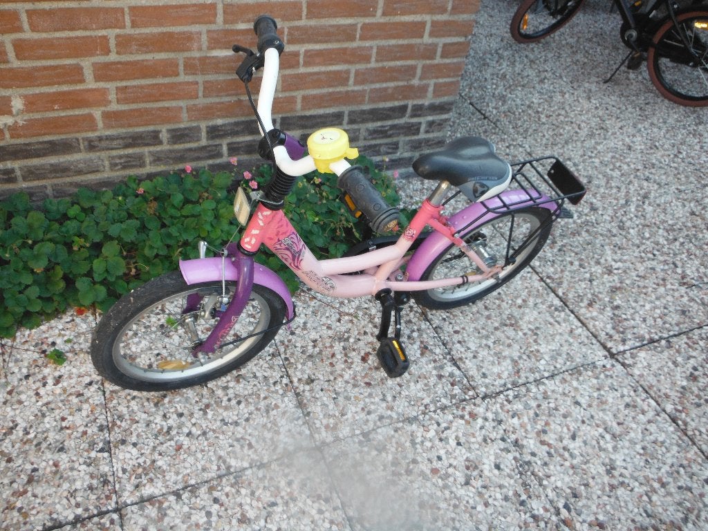 meisjes fiets 16 inch, Ophalen, Gebruikt, 16 inch