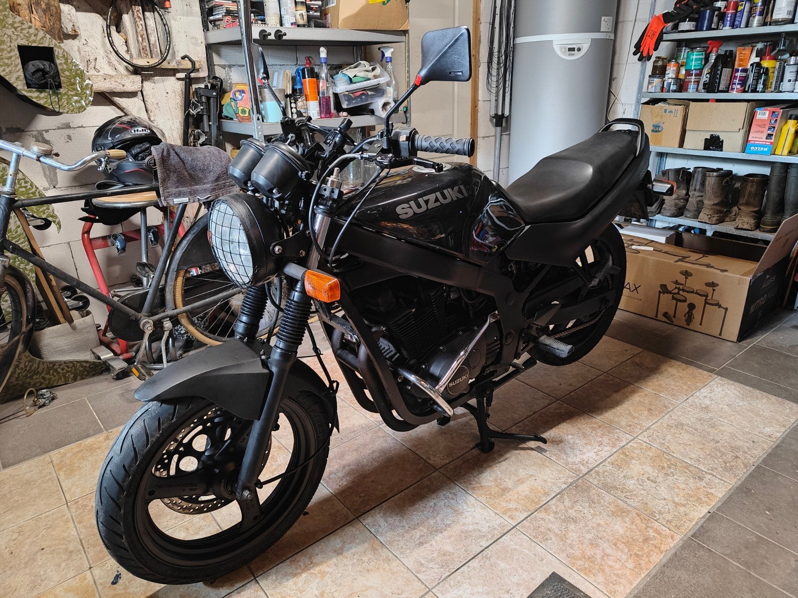 Suzuki gs500, 2 cilinders, Particulier, 12 t/m 35 kW, 500 cc