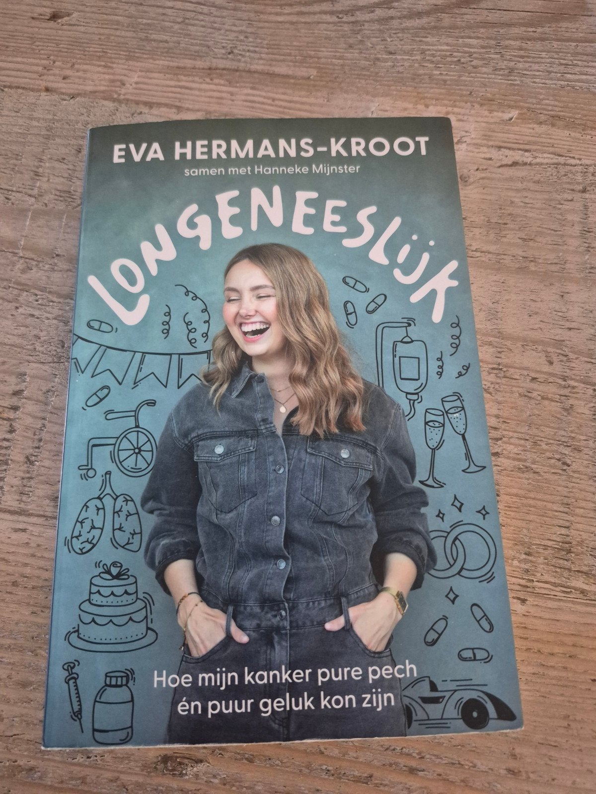 Eva Hermans-Kroot - Longeneeslijk, Ophalen of Verzenden, Zo goed als nieuw, Eva Hermans-Kroot; Hanneke Mijnster
