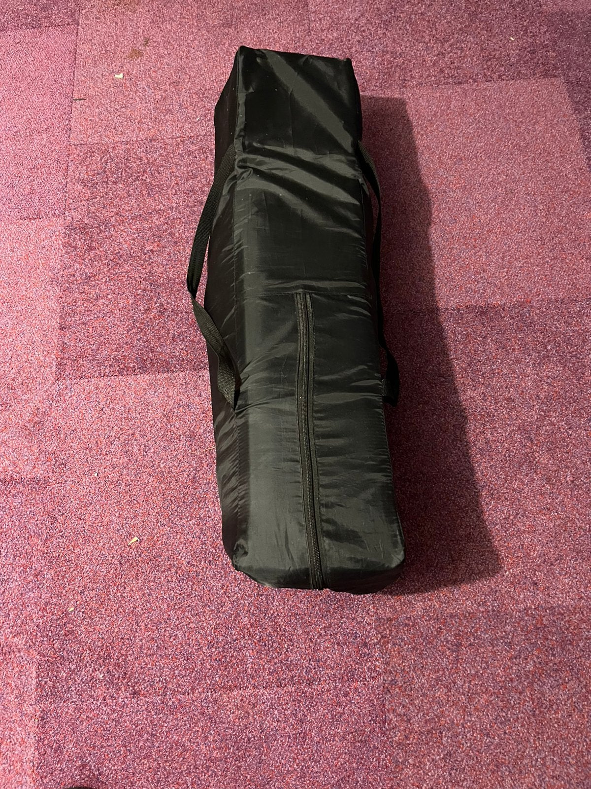 Zwarte inklapbare box, Ophalen, Zo goed als nieuw, Minder dan 140 cm, Minder dan 70 cm