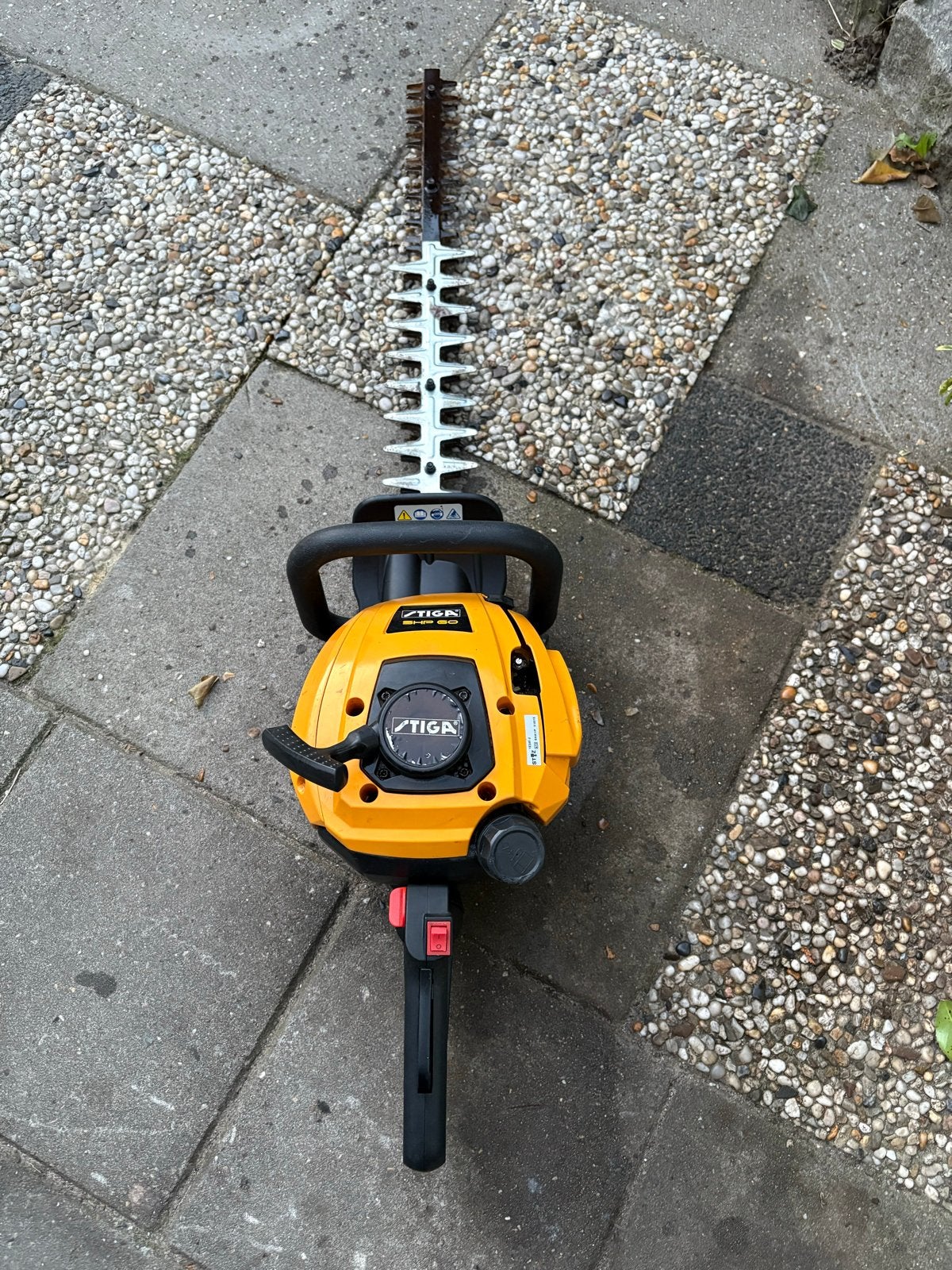 Stiga Heggenschaar Benzine - Krachtig en Betrouwbaar, Ophalen of Verzenden, Gebruikt, Benzine