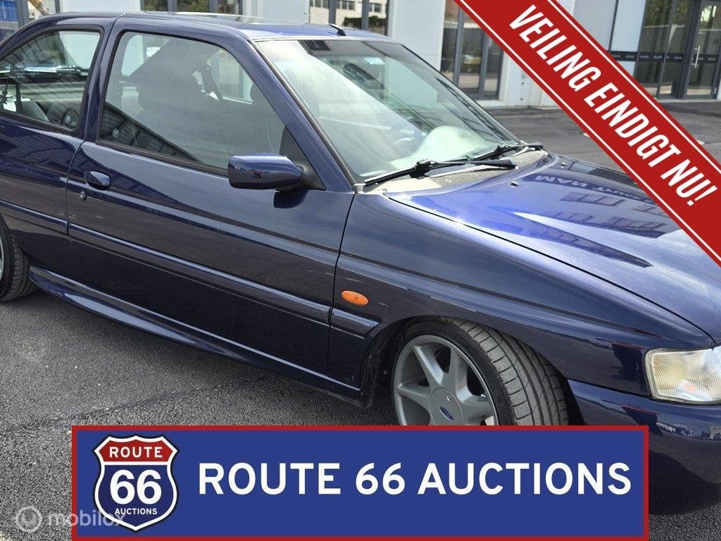 Ford Escort RS2000 F1 Edition | 1996 | Route 66 Auctions, Auto's, Overige carrosserieën, Zwart, Bedrijf, Handgeschakeld
