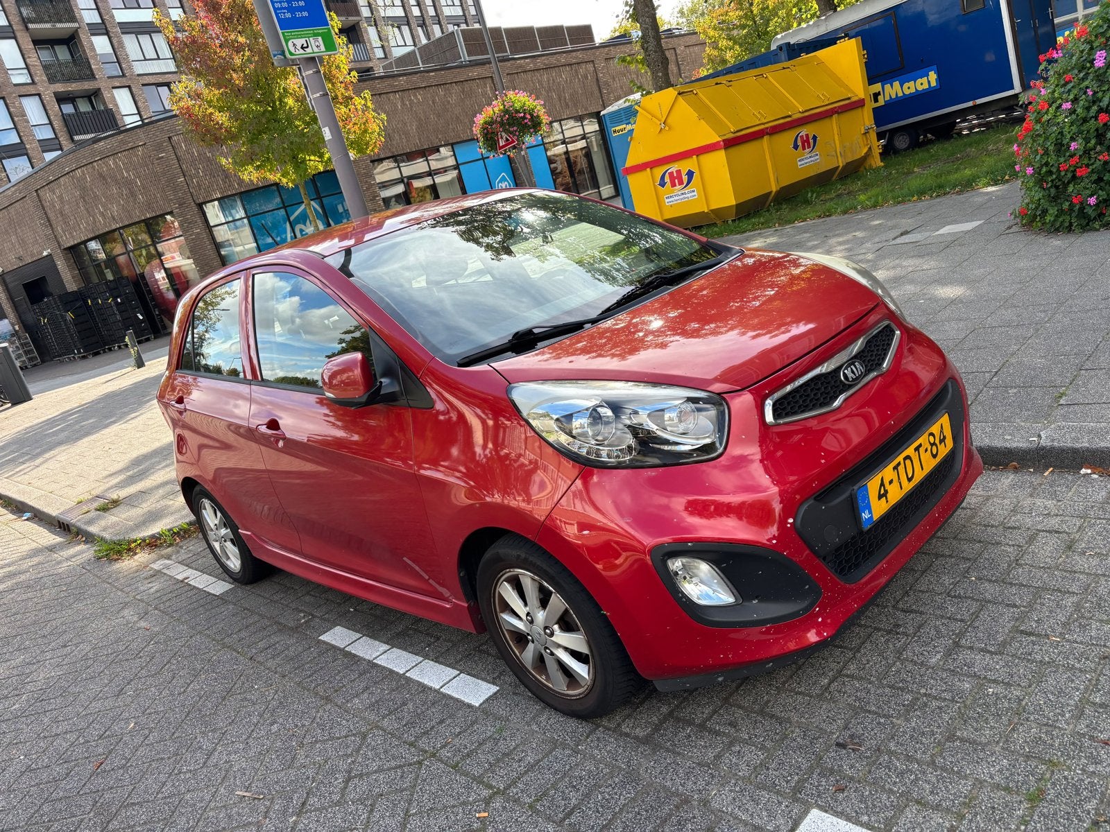 Kia Picanto 1.0 Cvvt 5-DRS 2014 Rood
