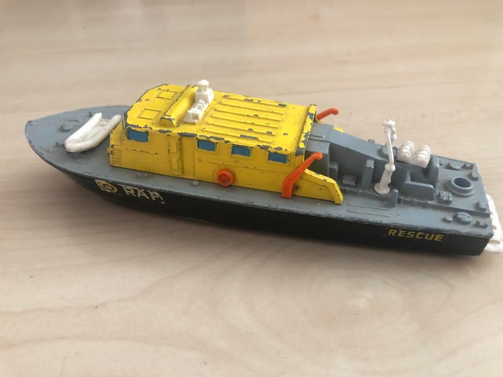 Dinky Toys Air Sea Rescue Launch RAF Vintage Speelgoedboot, Hobby en Vrije tijd, Modelbouw | Boten en Schepen, Ophalen of Verzenden