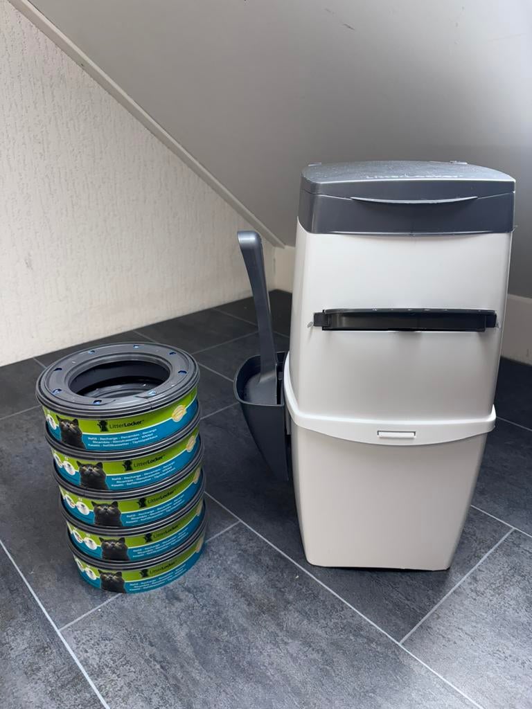 Litter Locker incl. 5 nieuwe casettes, Dieren en Toebehoren, Ophalen of Verzenden, Gebruikt
