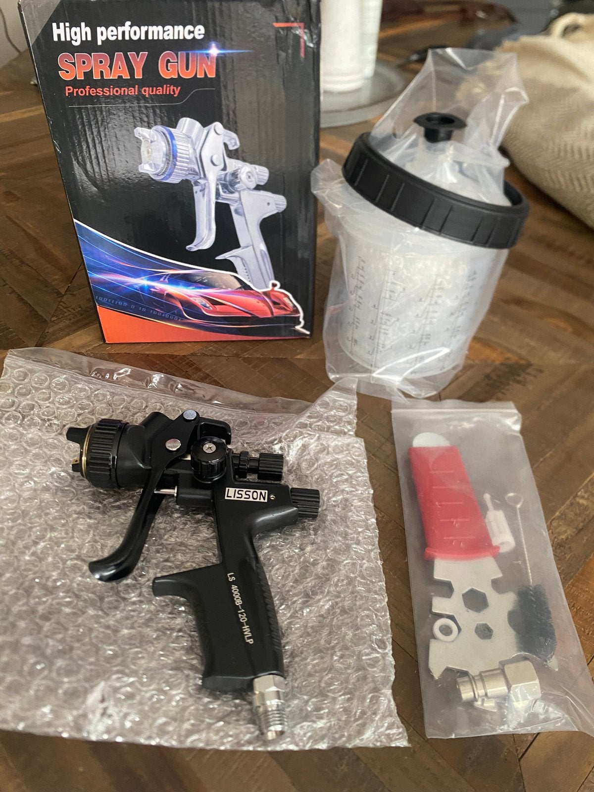 Verfspuit Spuitpistool Spraygun, Ophalen of Verzenden, Nieuw, Overige typen