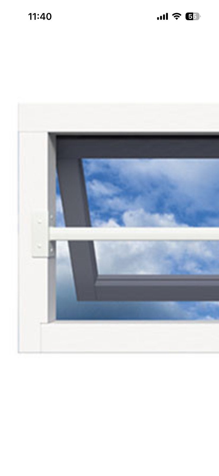 Secubar twist barriére-stang., Minder dan 80 cm, Zo goed als nieuw, Glasplaat, 160 cm of meer