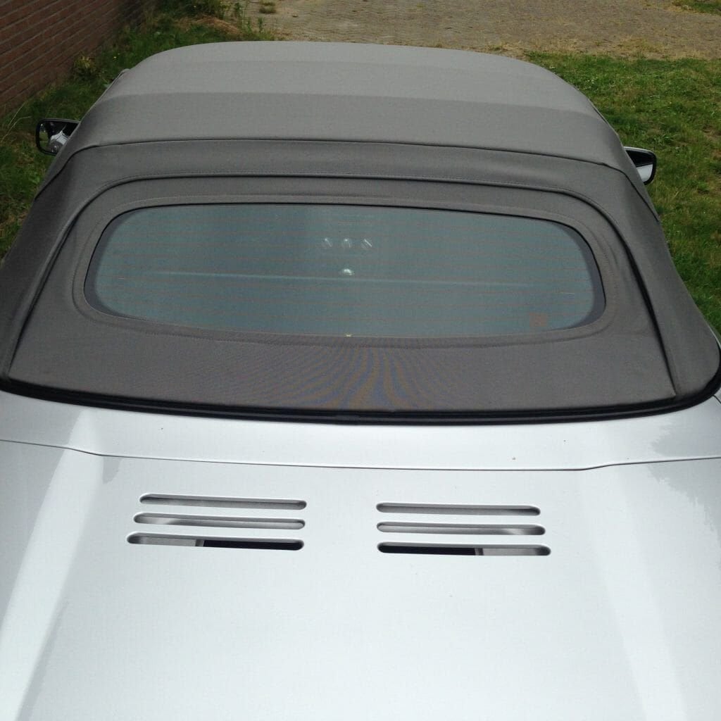 mg f mgf mg tf mgtf grijze softtop + glazenruit op frame, -, -, Nieuw, Ophalen of Verzenden
