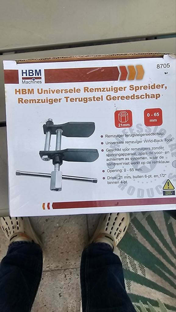 HBM Universele Remzuiger Spreider Terugstel Gereedschap, Ophalen of Verzenden, Nieuw, Universele onderdelen