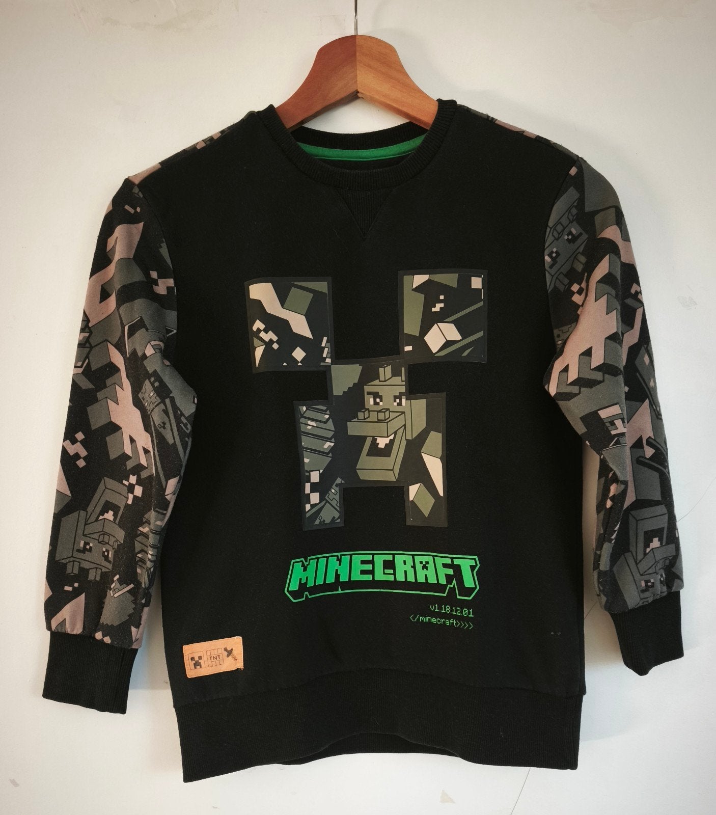 Primark Minecraft trui maat 140 - zo goed als nieuw, Trui of Vest, Ophalen of Verzenden, Zo goed als nieuw, Primark