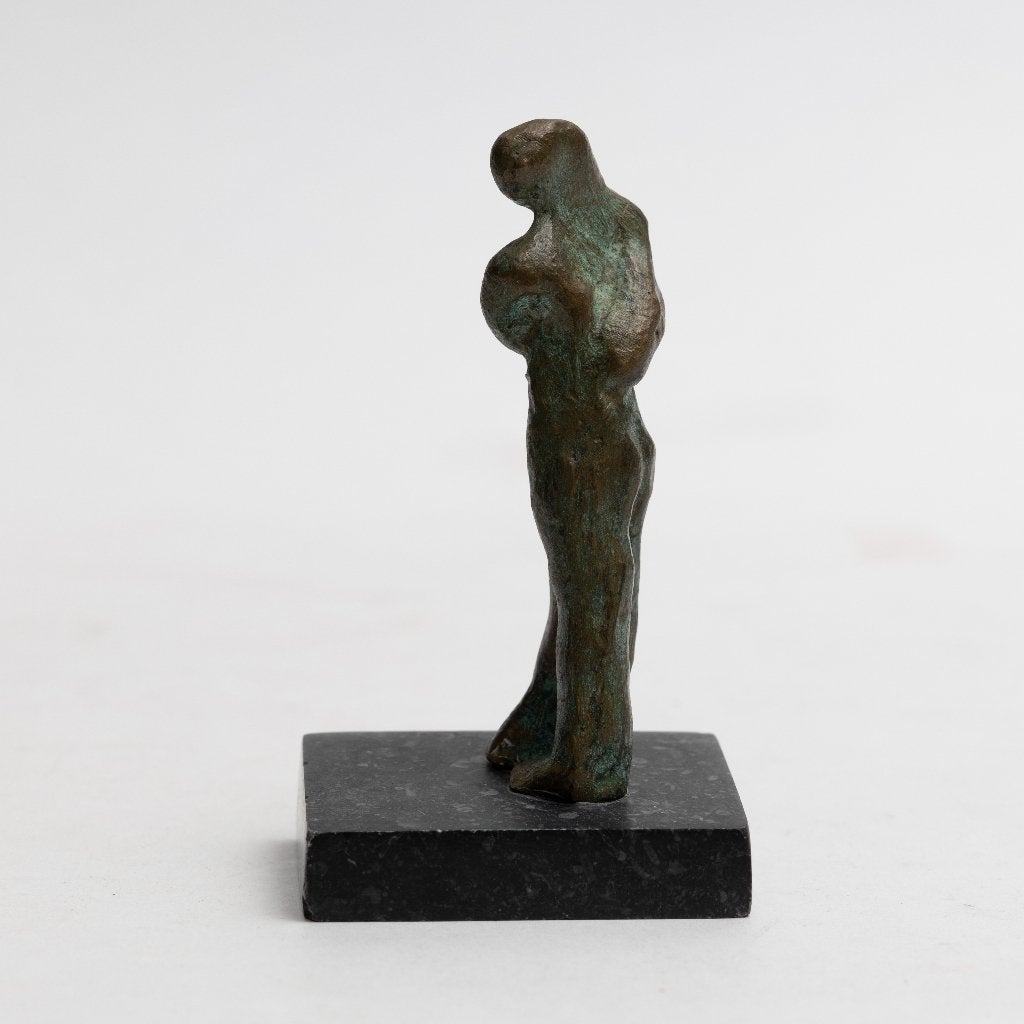 ~1920/30 Staande naakte vrouw, expressionisme, Minder dan 20 cm, Brutalistisch, Ophalen of Verzenden, Beeld